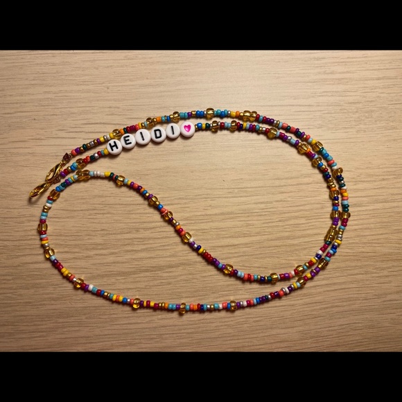 Hand Beaded Mask Chain - Picture 15 of 16